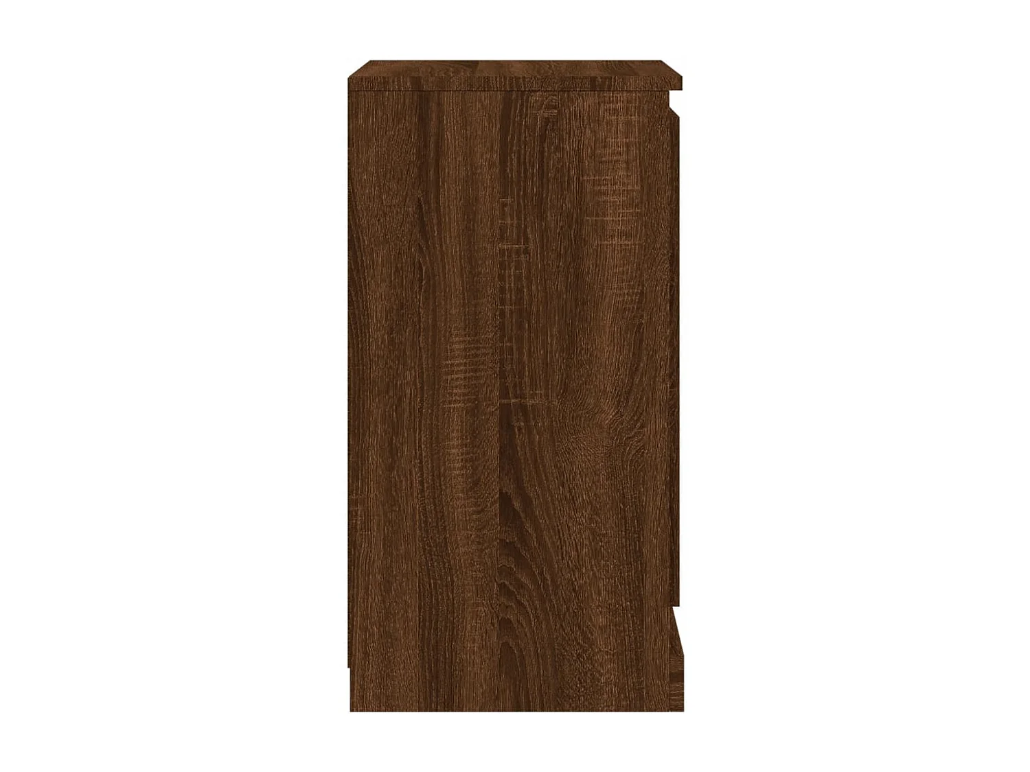 Buffets 2 pcs chêne marron 37,5x35,5x67,5 cm bois d'ingénierie