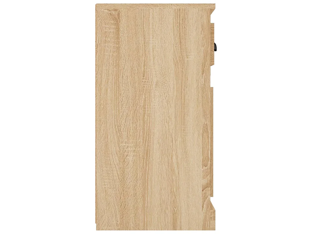 Buffet chêne sonoma 70x35,5x67,5 cm bois d'ingénierie