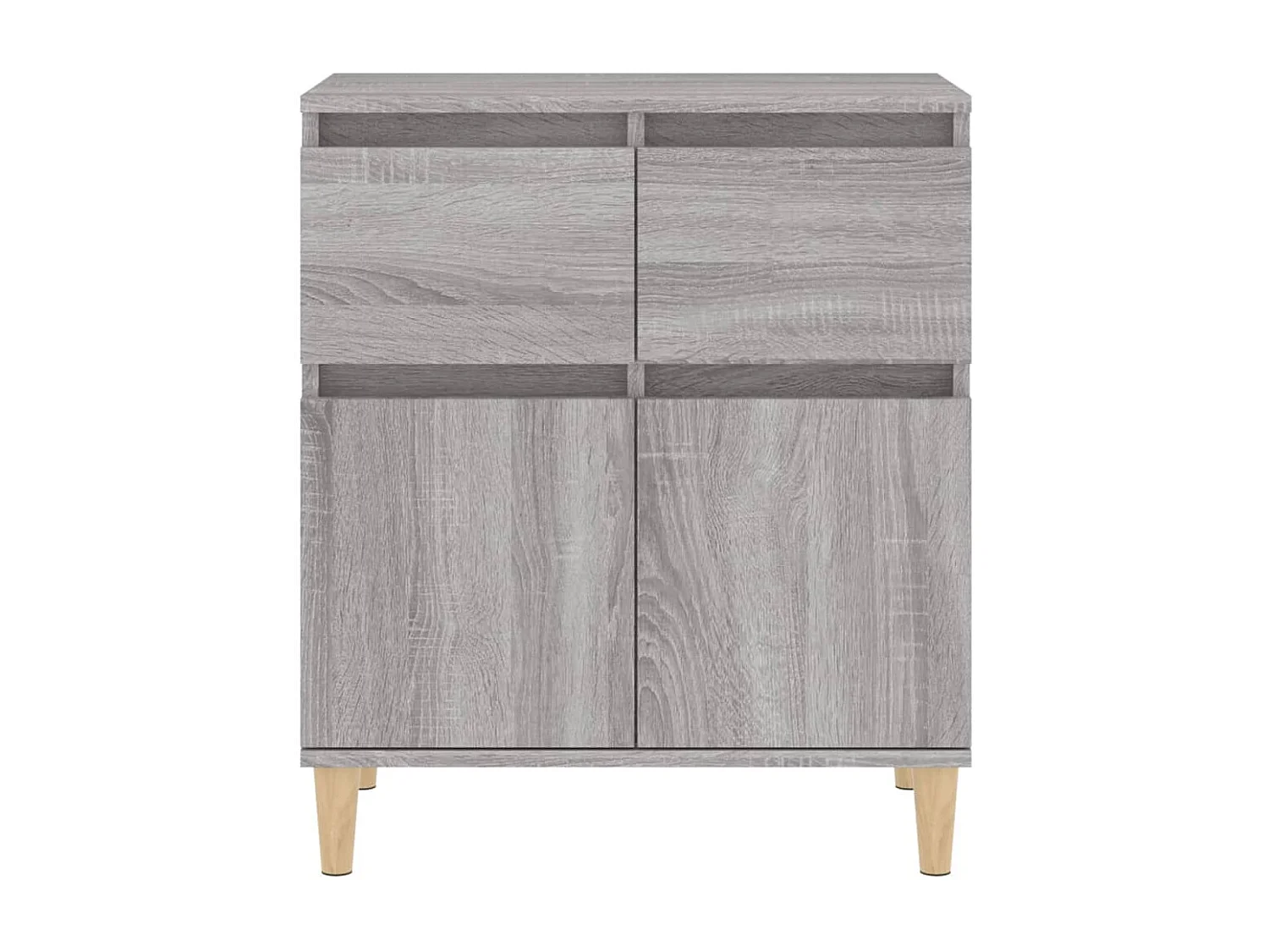 Buffet Sonoma gris 60x35x70 cm Bois d'ingénierie