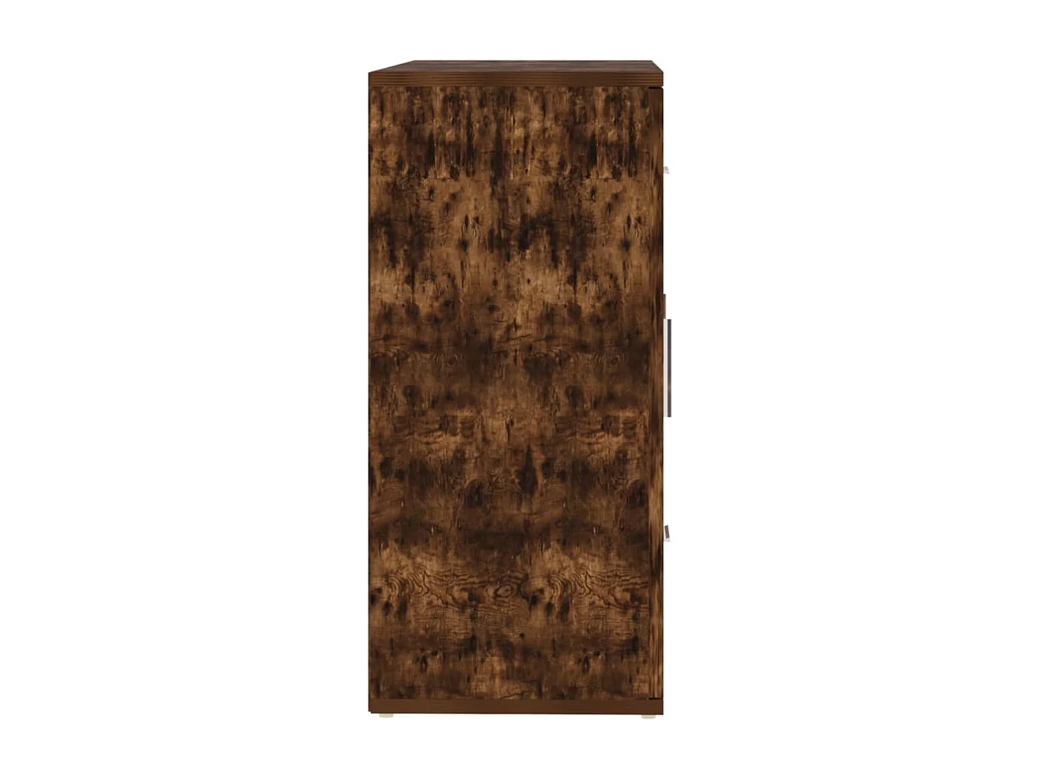 Dressoir 91x29,5x65 cm bewerkt hout gerookt eikenkleurig