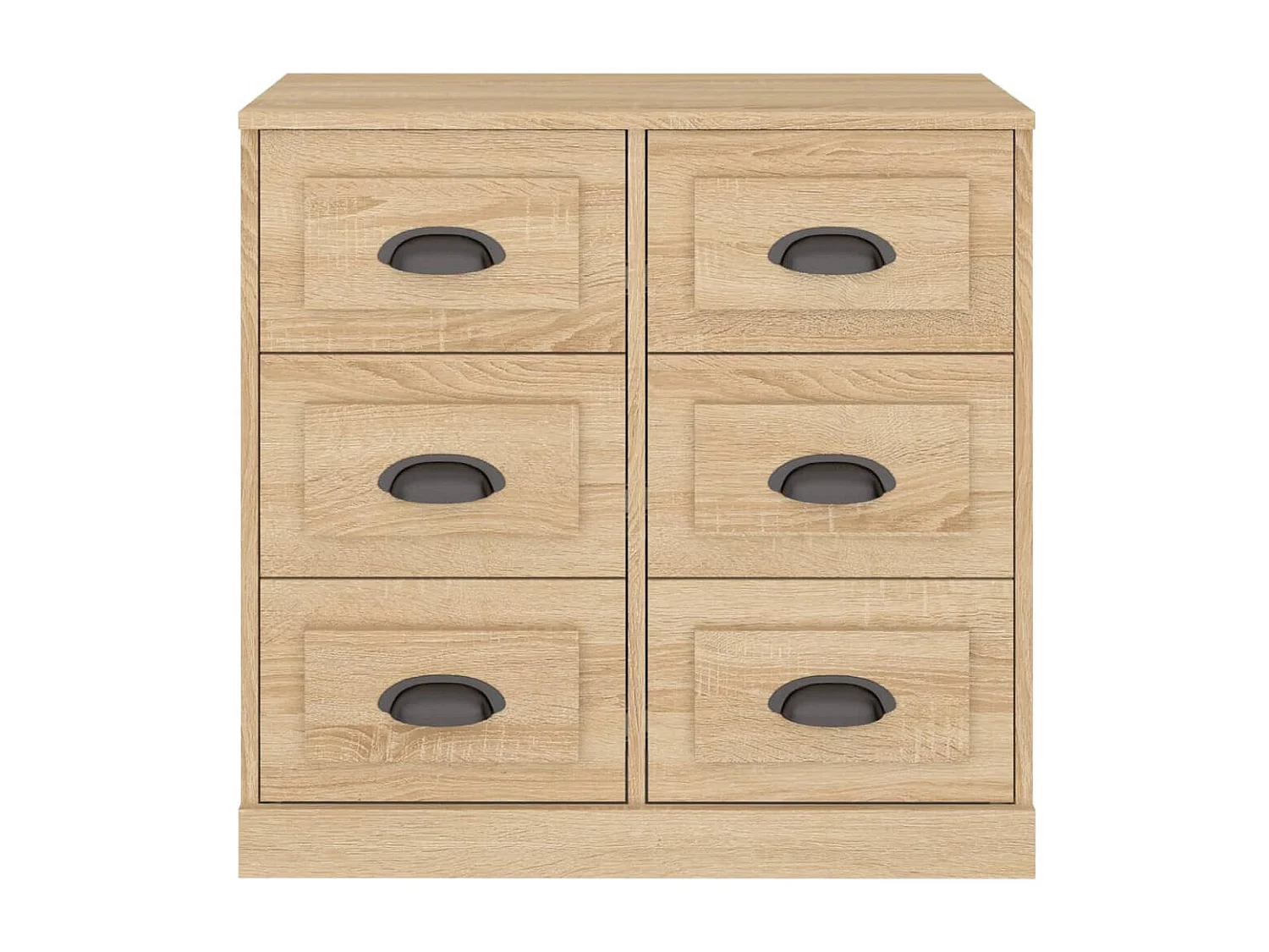 Buffet chêne sonoma 70x35,5x67,5 cm bois d'ingénierie