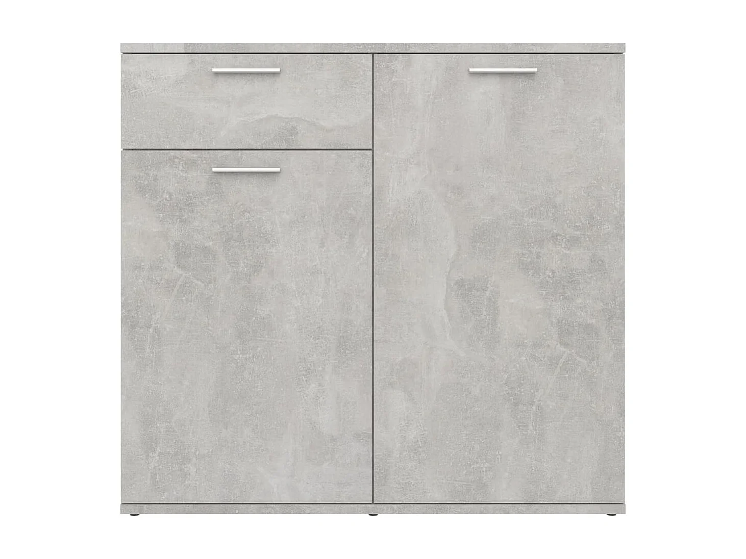 Sideboard Betongrau 80x36x75 cm Holzwerkstoff