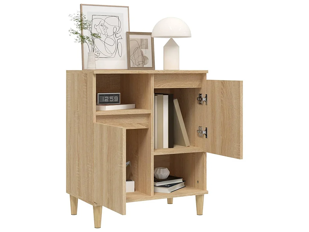Sideboard Sonoma-Eiche 60x35x70 cm Holzwerkstoff