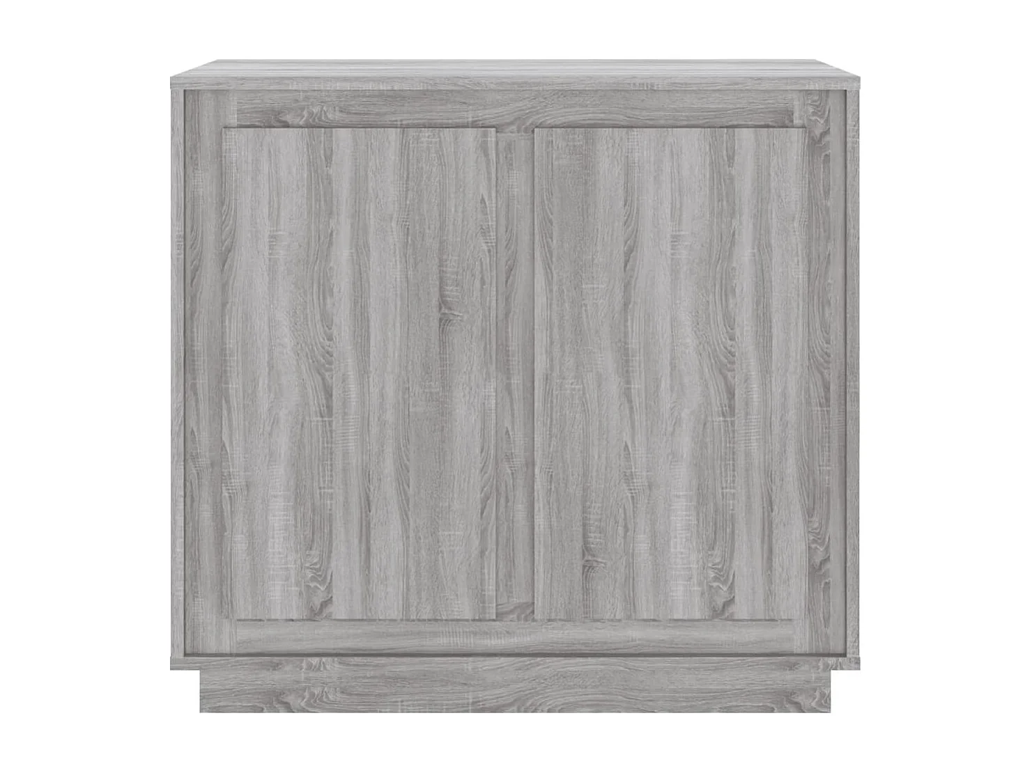 Buffet sonoma gris 80x34x75 cm bois d'ingénierie