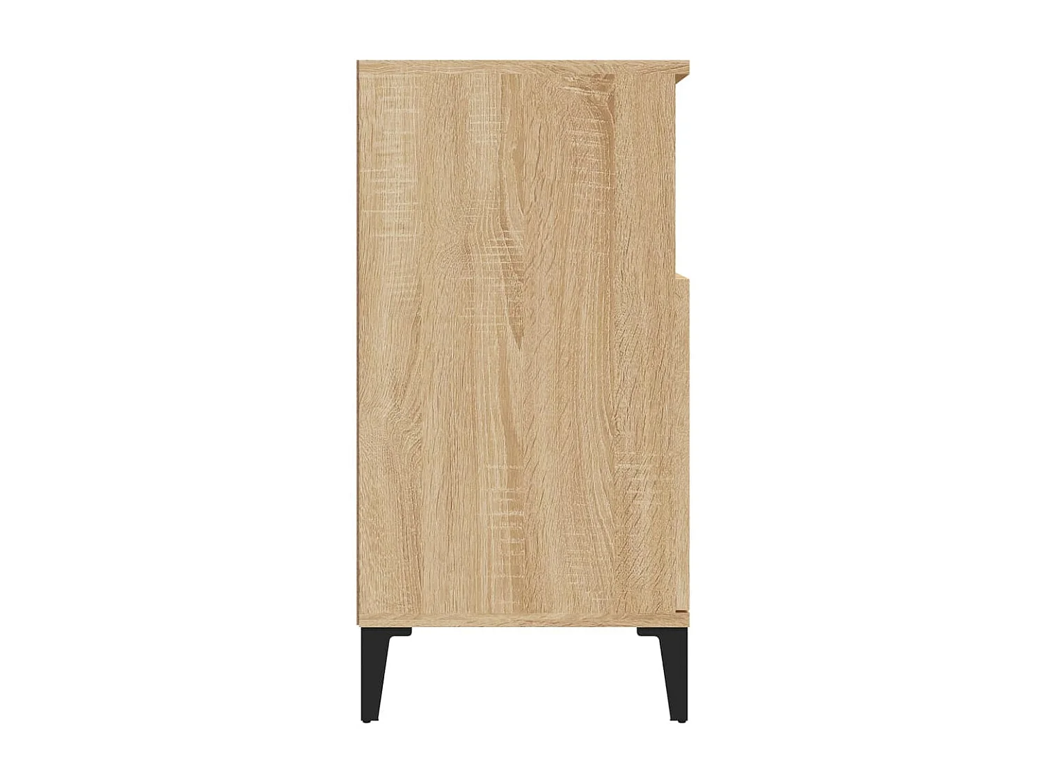 Dressoir 60x35x70 cm bewerkt hout sonoma eikenkleurig