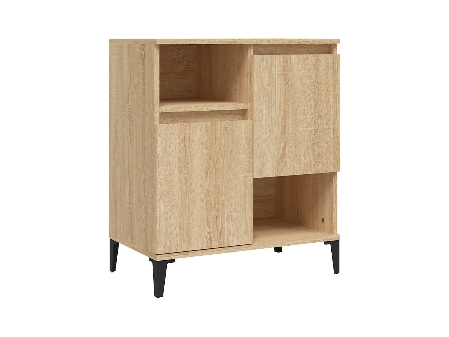 Buffet Chêne sonoma 60x35x70 cm Bois d'ingénierie