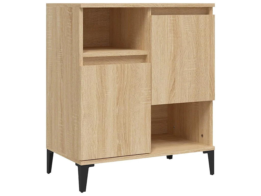 Buffet Chêne sonoma 60x35x70 cm Bois d'ingénierie