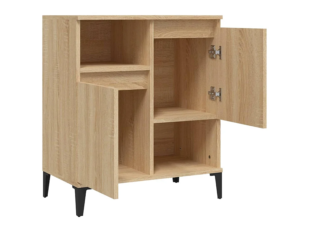 Buffet Chêne sonoma 60x35x70 cm Bois d'ingénierie