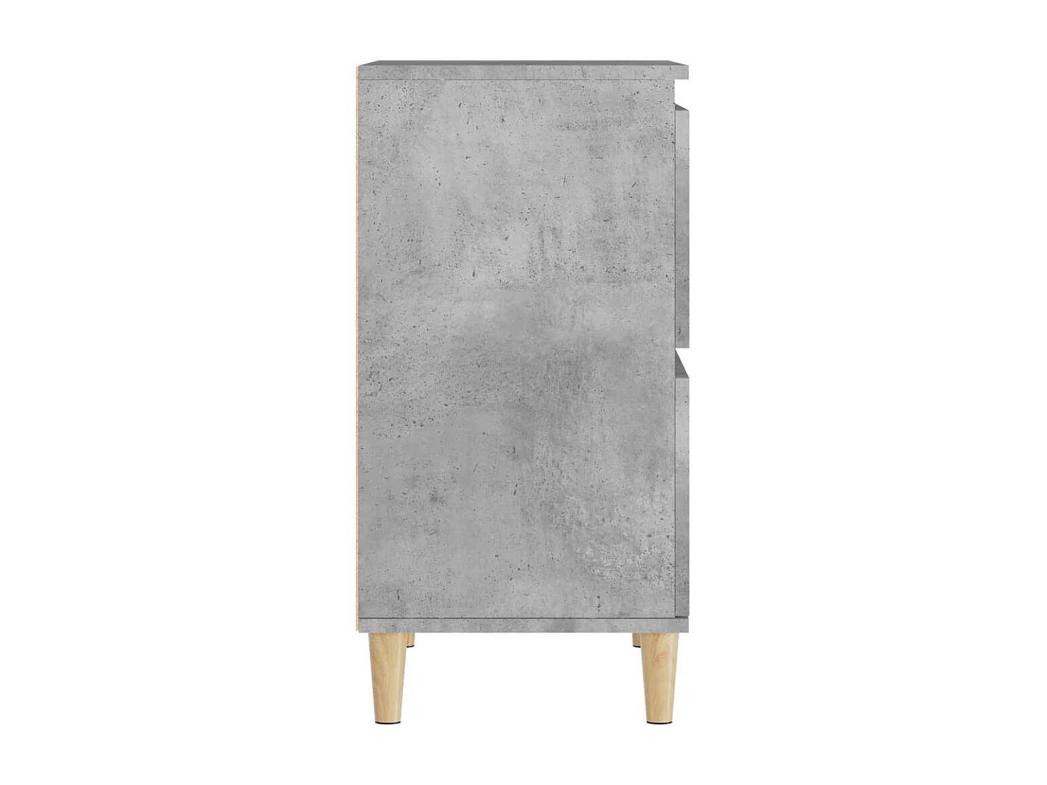 Buffet Gris béton 60x35x70 cm Bois d'ingénierie