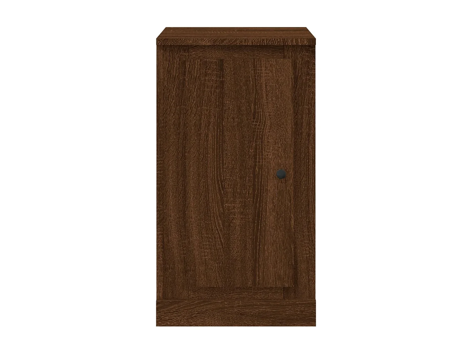 Buffet chêne marron 37,5x35,5x67,5 cm bois d'ingénierie