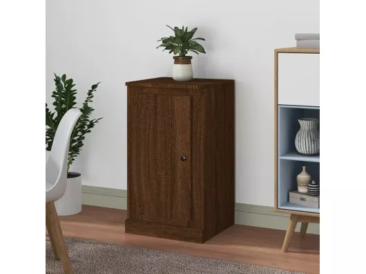 Kauf Unique Sideboard Braun Eichen-Optik 37,5x35,5x67,5 cm Holzwerkstoff