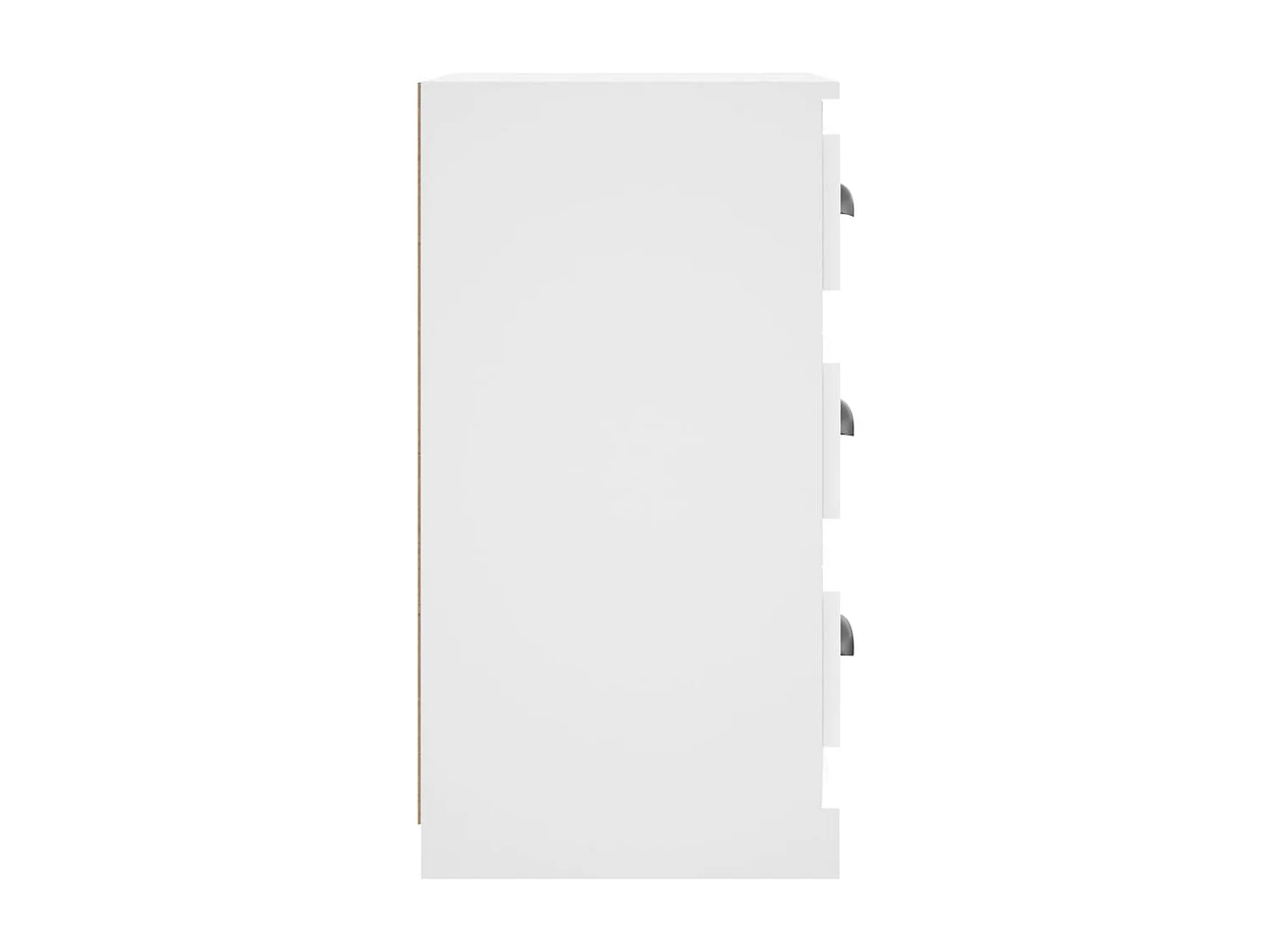 Aparador 36x35,5x67,5 cm derivados de madeira branco