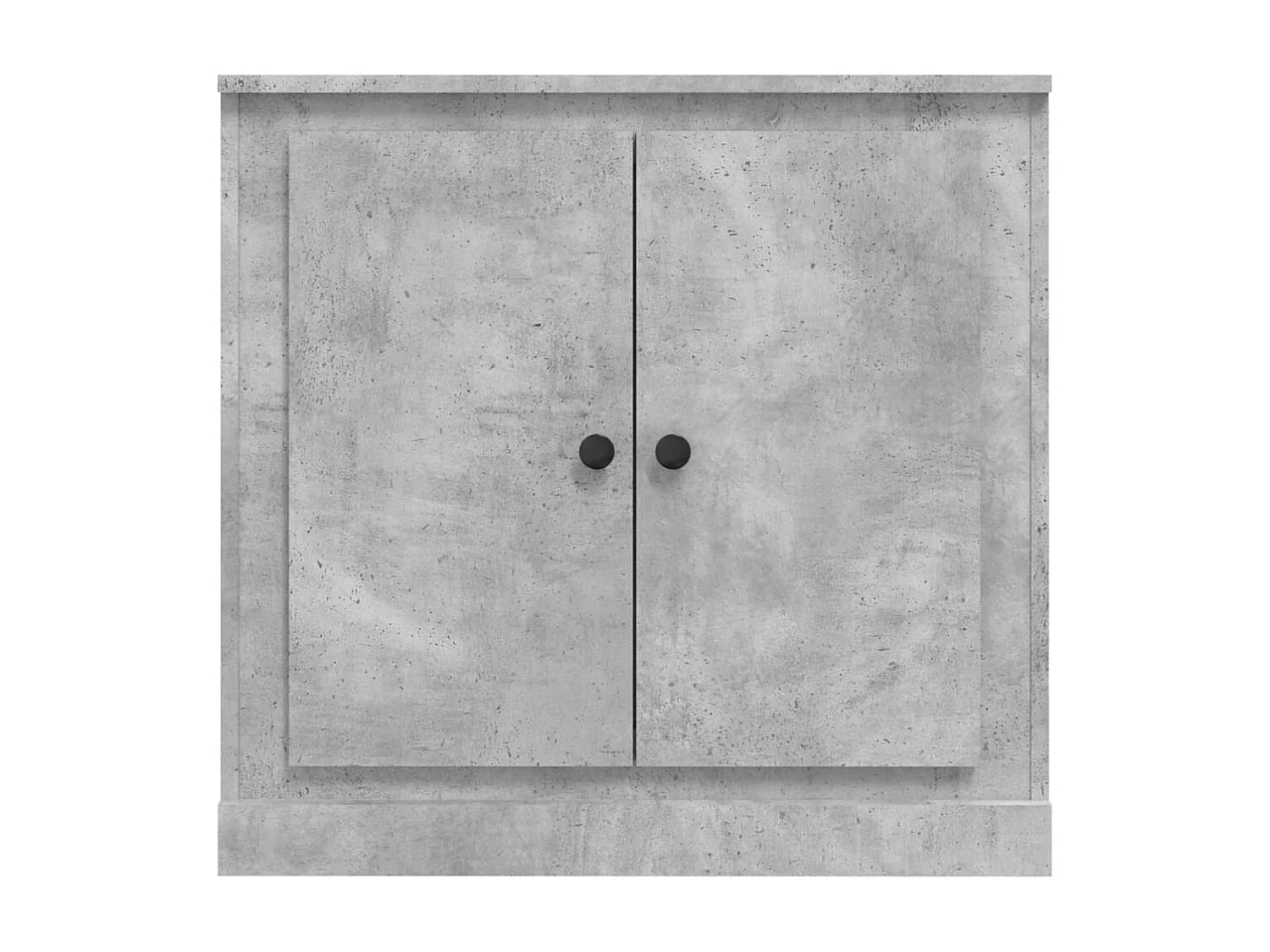 Buffet gris béton 70x35,5x67,5 cm bois d'ingénierie