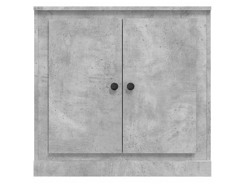 Dressoir 70x35,5x67,5 cm bewerkt hout betongrijs