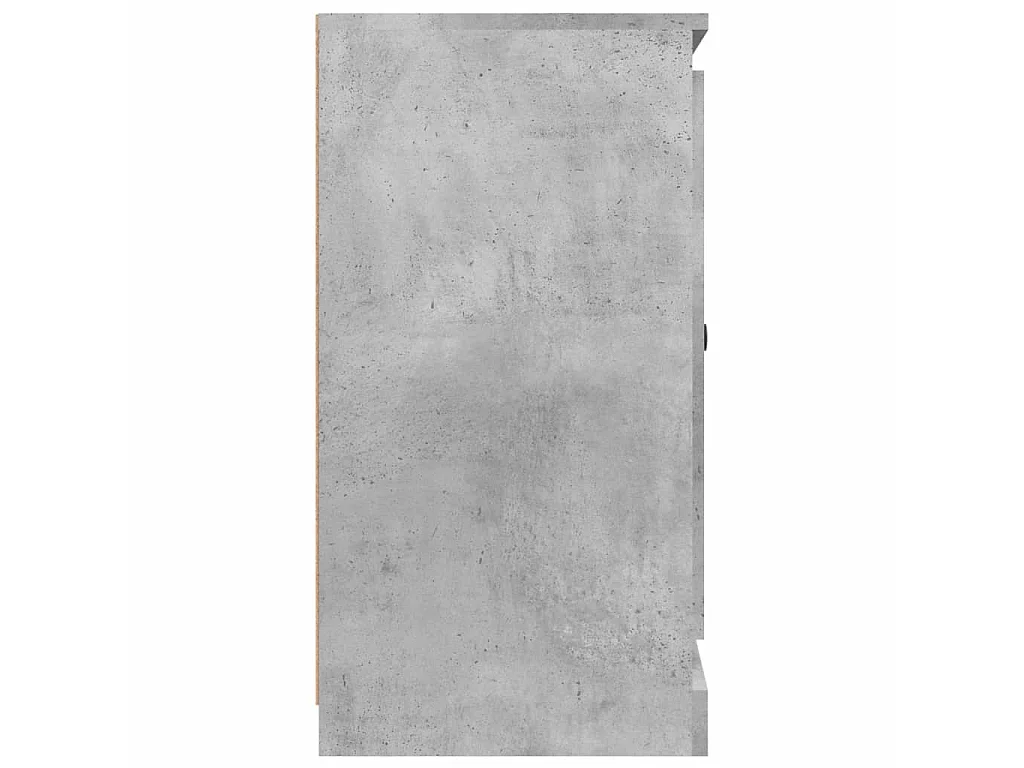 Dressoir 70x35,5x67,5 cm bewerkt hout betongrijs
