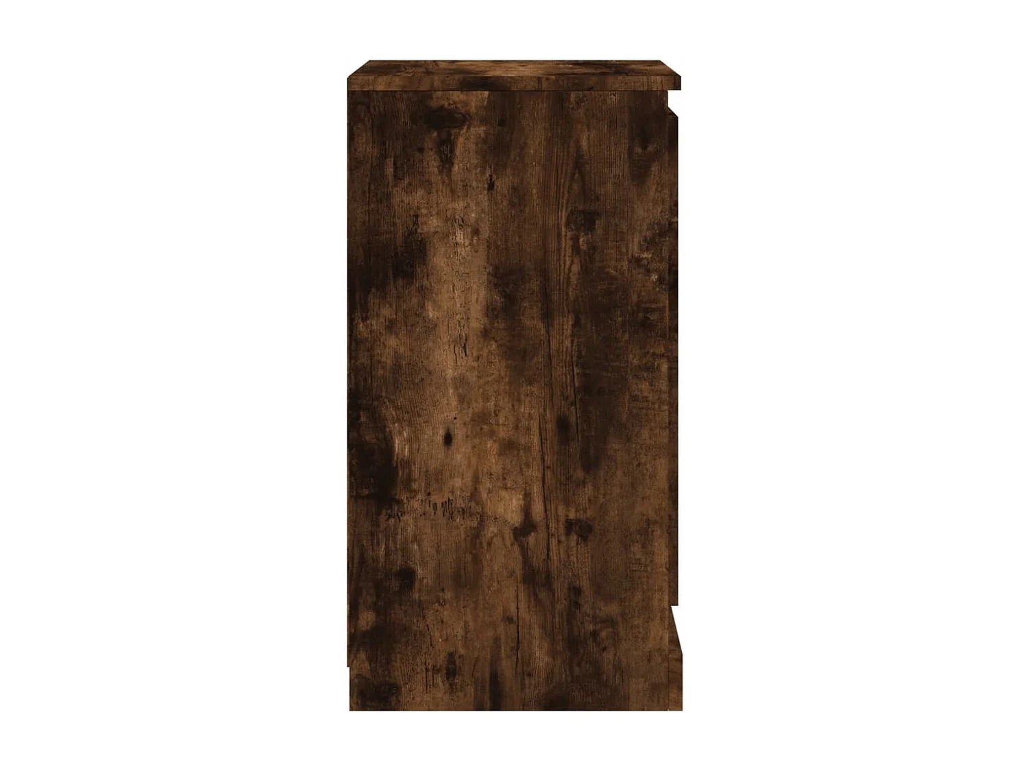 Credenza Rovere Fumo 37,5x35,5x67,5 cm in Legno Multistrato