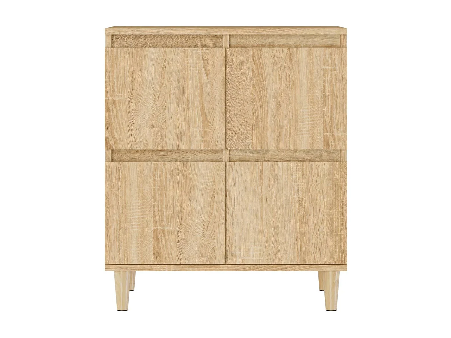 Buffets 3 pcs chêne sonoma 60x35x70 cm bois d'ingénierie