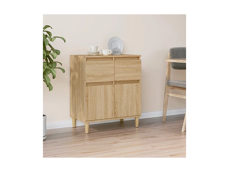 Buffet Chêne sonoma 60x35x70 cm Bois d'ingénierie