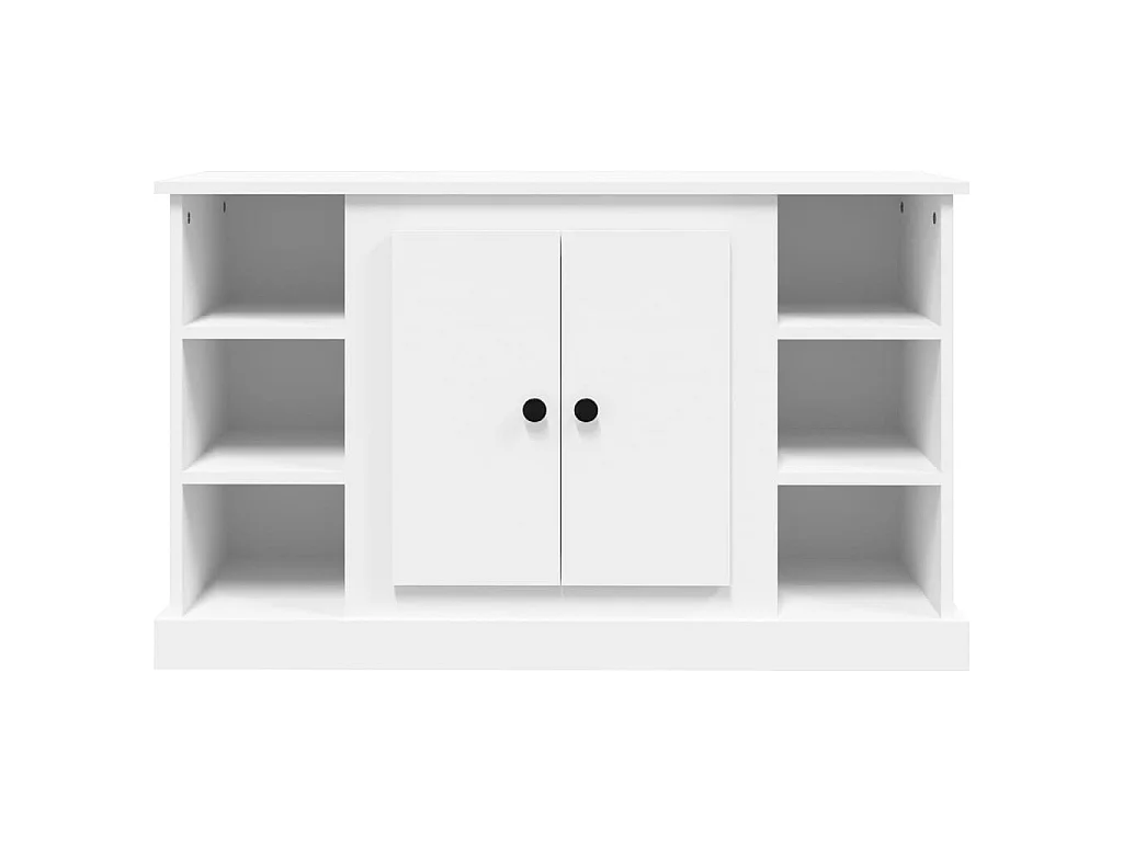 Sideboard Weiß 100x35,5x60 cm Holzwerkstoff