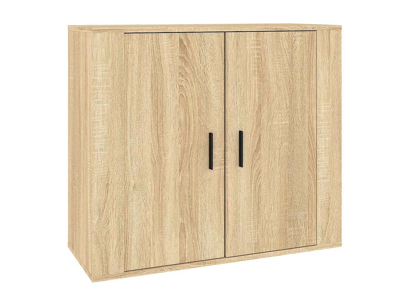 Aparadores 3 pcs madeira processada cor carvalho sonoma