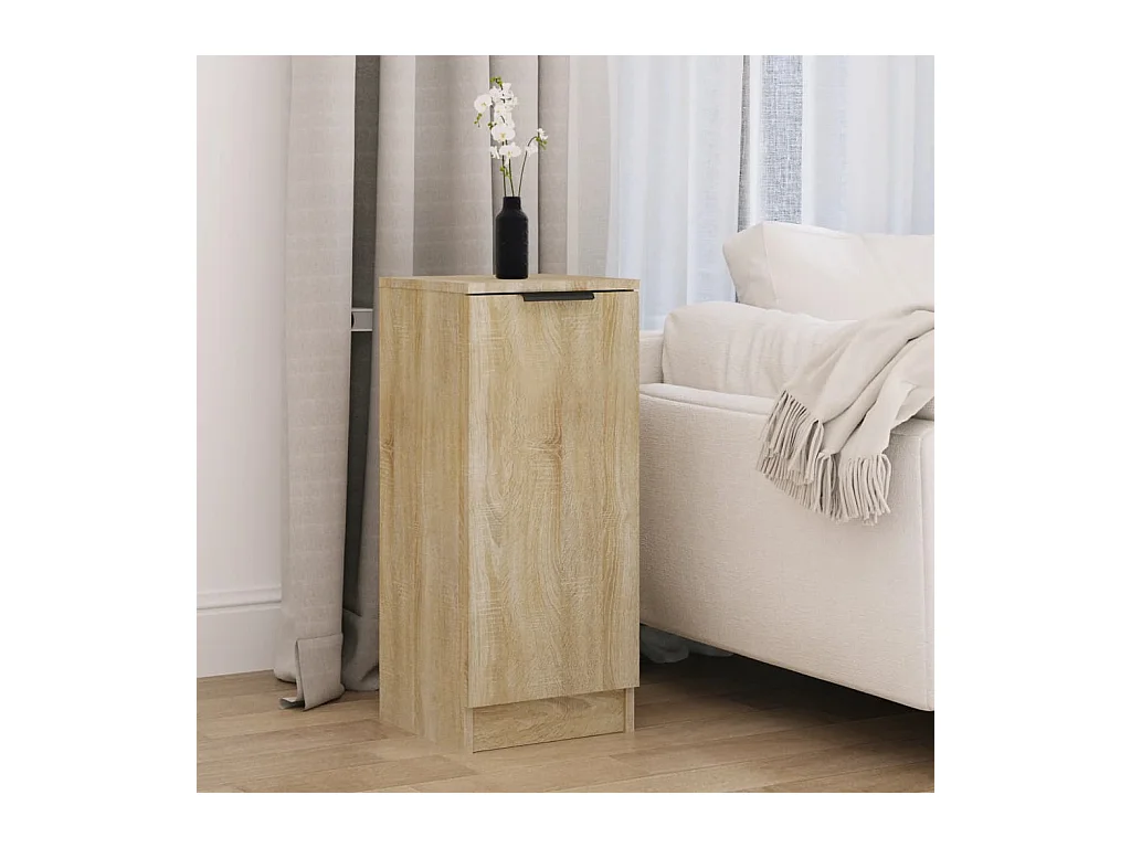 Buffet Chêne sonoma 30x30x70 cm Bois d'ingénierie