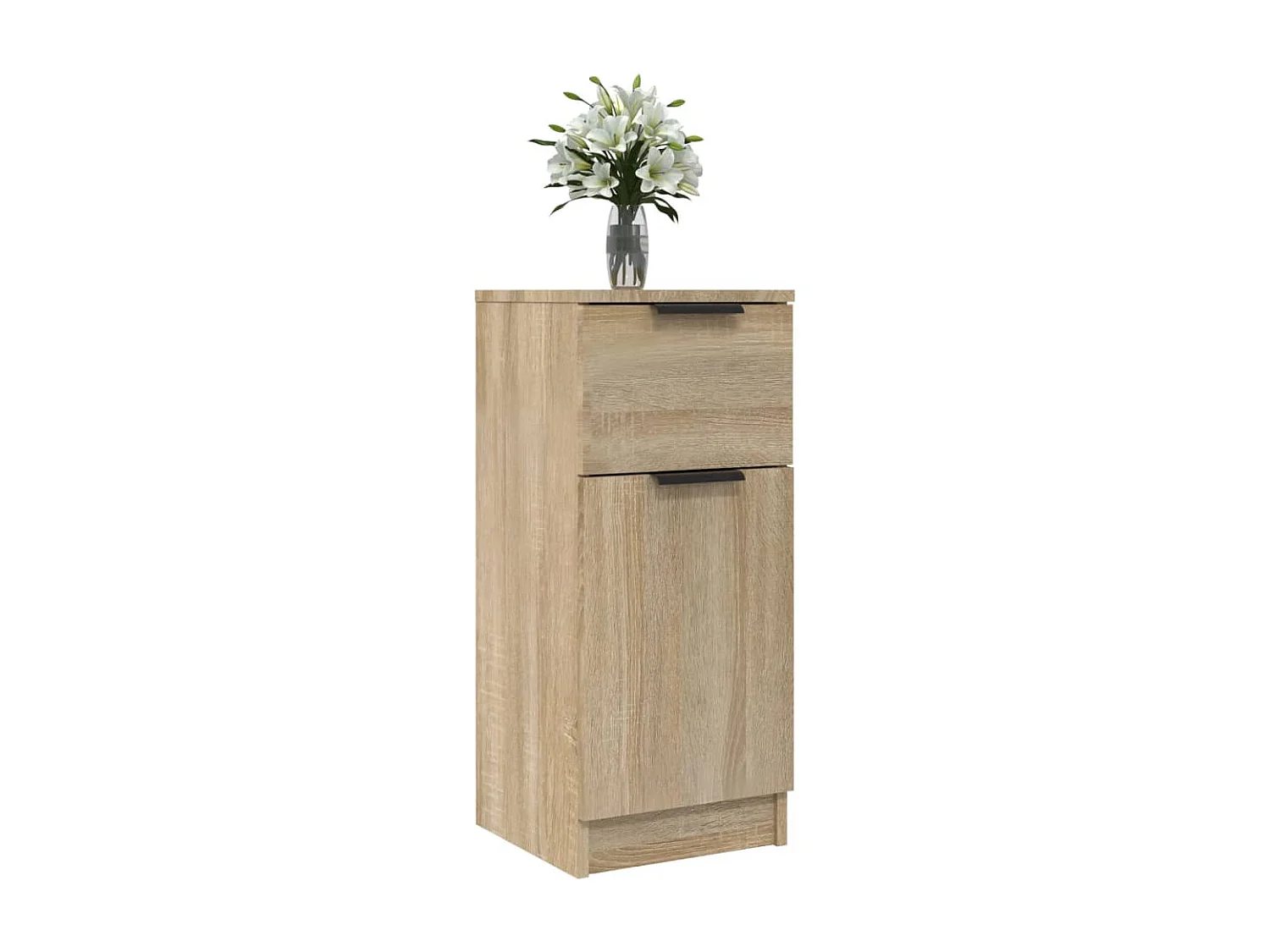 Sideboard Sonoma-Eiche 30x30x70 cm Holzwerkstoff