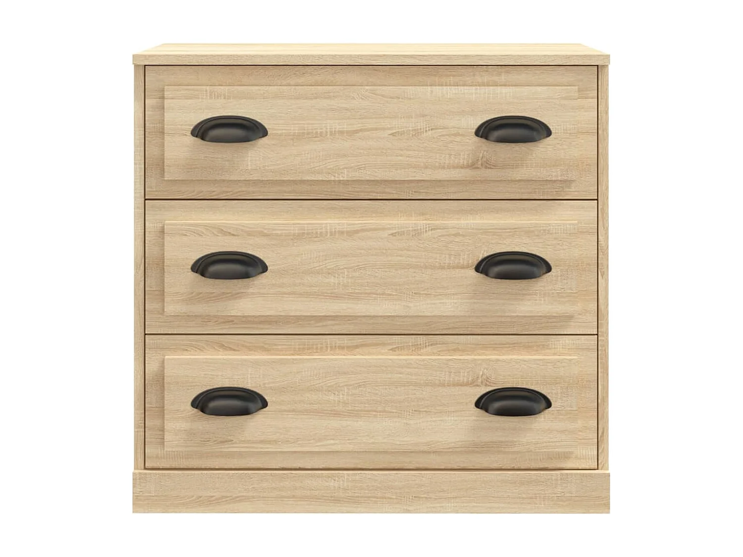 Buffet chêne sonoma 70x35,5x67,5 cm bois d'ingénierie