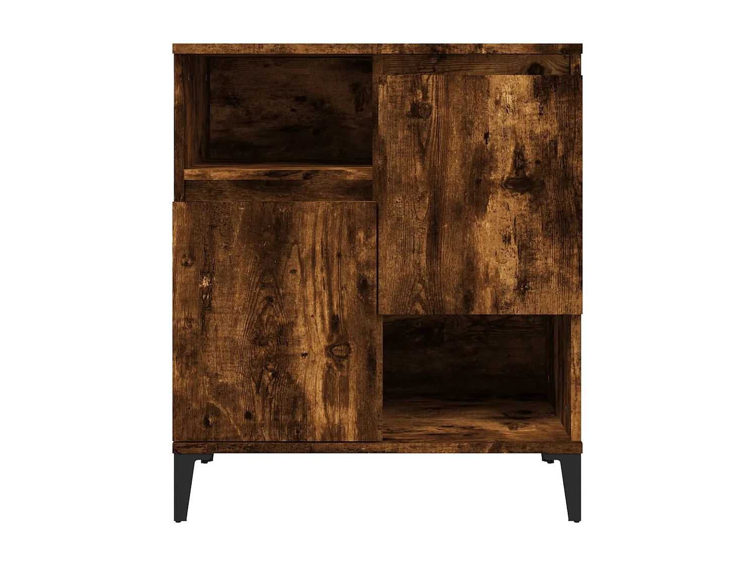 Buffet Chêne fumé 60x35x70 cm Bois d'ingénierie