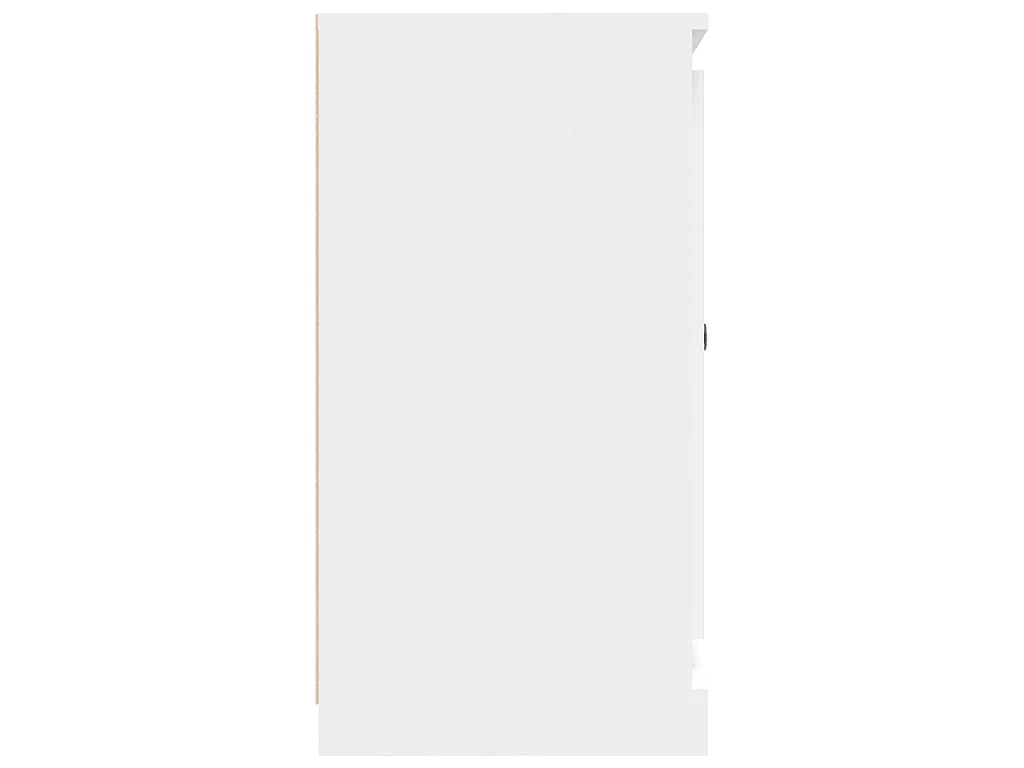 Buffet blanc 70x35,5x67,5 cm bois d'ingénierie