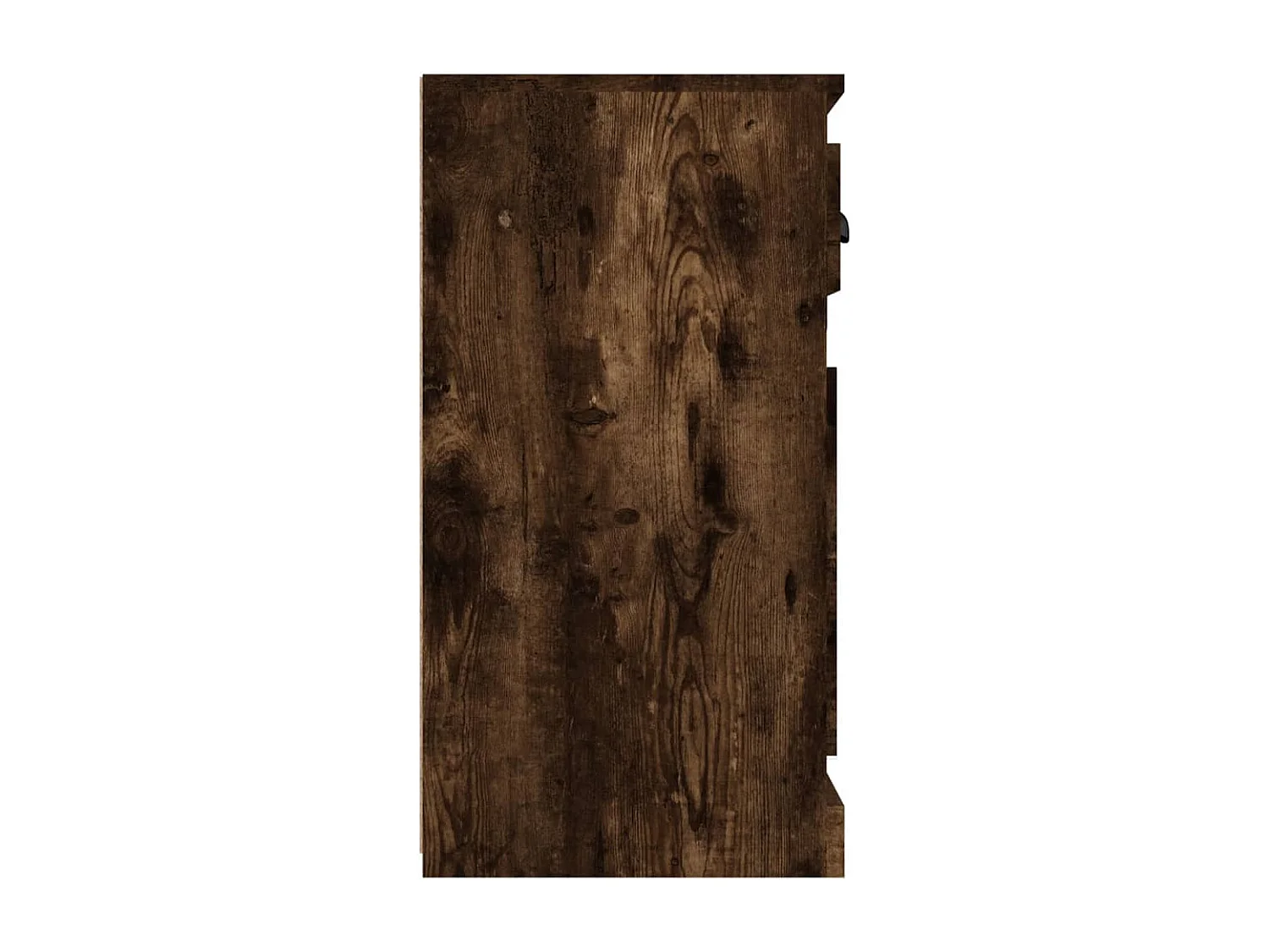 Dressoir 70x35,5x67,5 cm bewerkt hout gerookt eikenkleurig