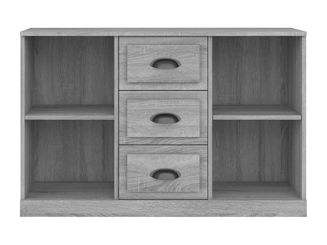 Buffet sonoma gris 104,5x35,5x67,5 cm bois d'ingénierie