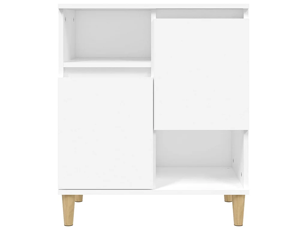 Buffet Blanc 60x35x70 cm Bois d'ingénierie