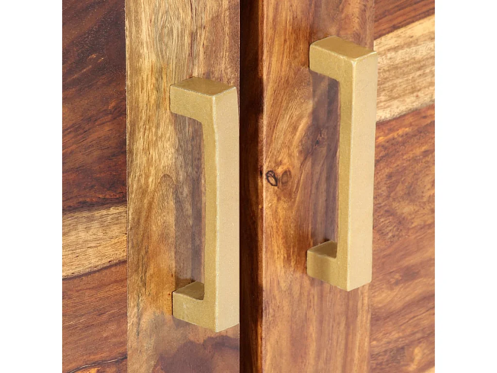 Aparador 200x40x80 cm madeira de acácia maciça