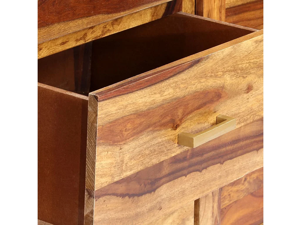 Aparador 200x40x80 cm madeira de acácia maciça