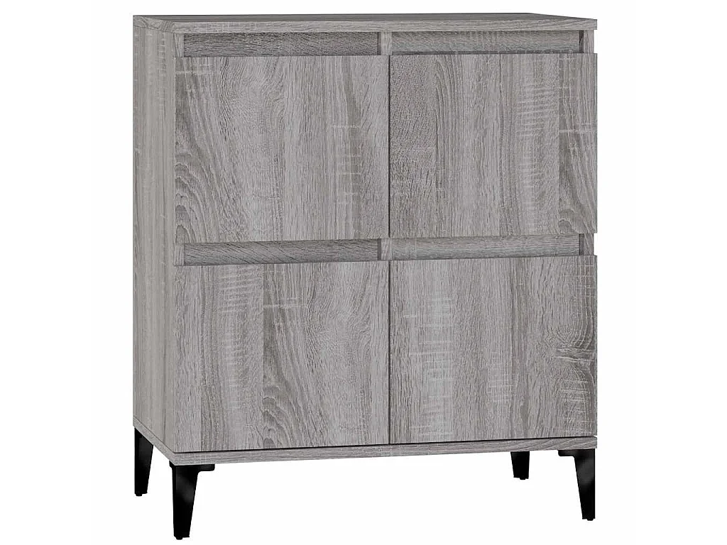 Sideboard Grau Sonoma 60x35x70 cm Holzwerkstoff