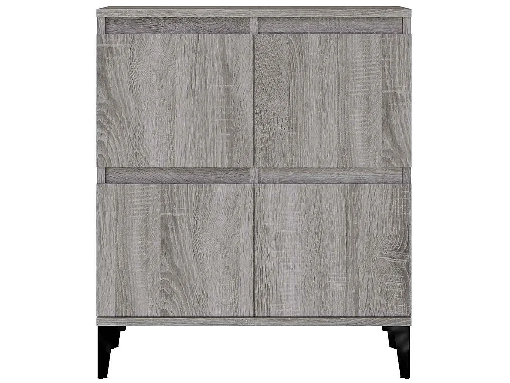Buffet Sonoma gris 60x35x70 cm Bois d'ingénierie