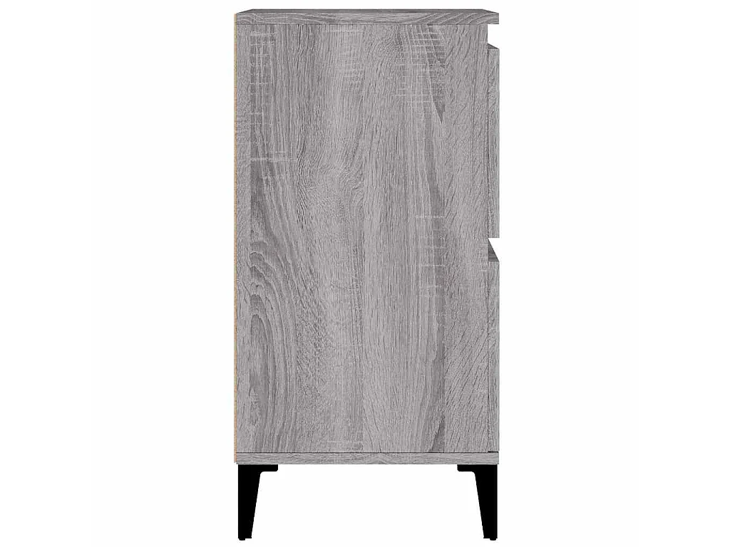 Buffet Sonoma gris 60x35x70 cm Bois d'ingénierie