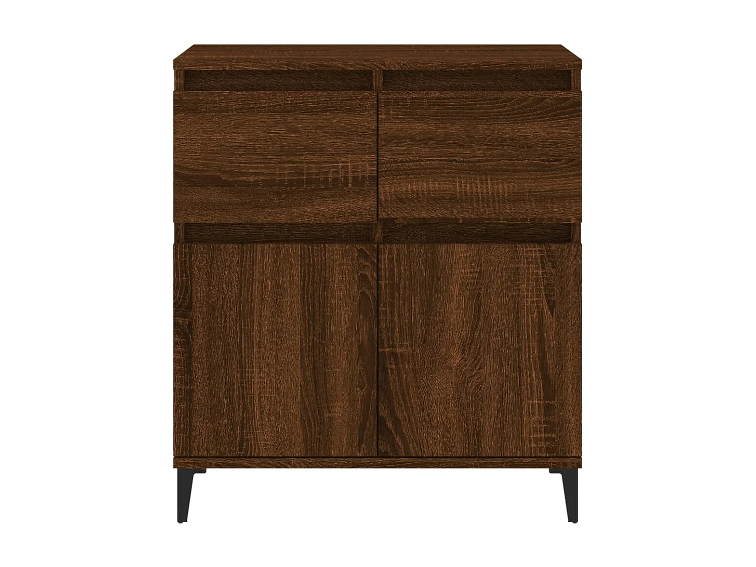 Buffet Chêne marron 60x35x70 cm Bois d'ingénierie