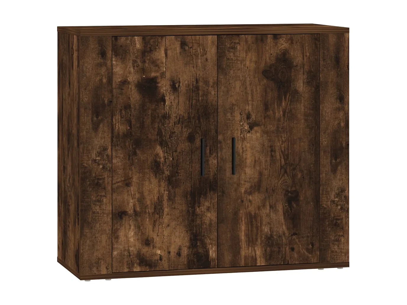 Buffets 3 pcs Chêne fumé Bois d'ingénierie