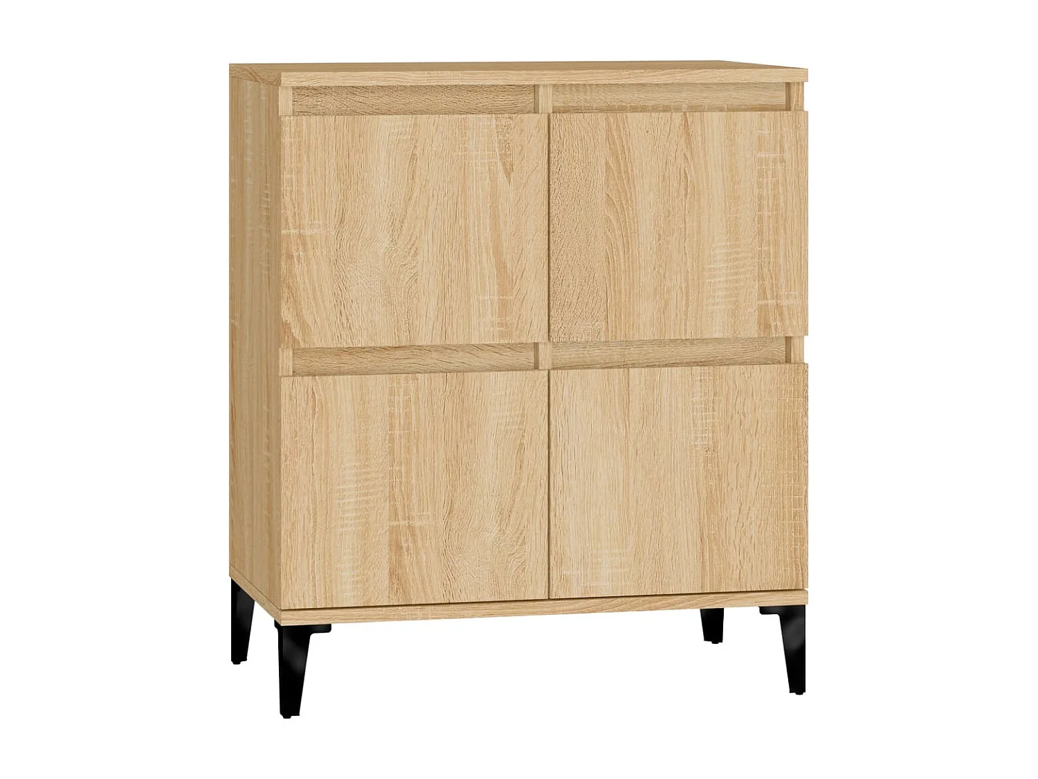Credenza Rovere Sonoma 60x35x70 cm in Legno Multistrato