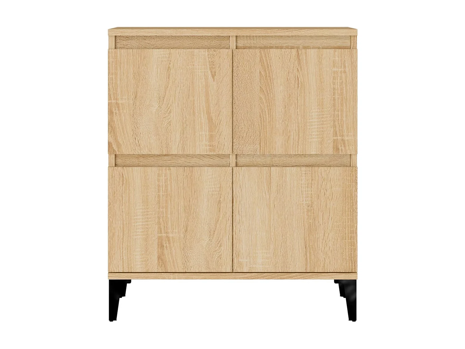 Credenza Rovere Sonoma 60x35x70 cm in Legno Multistrato