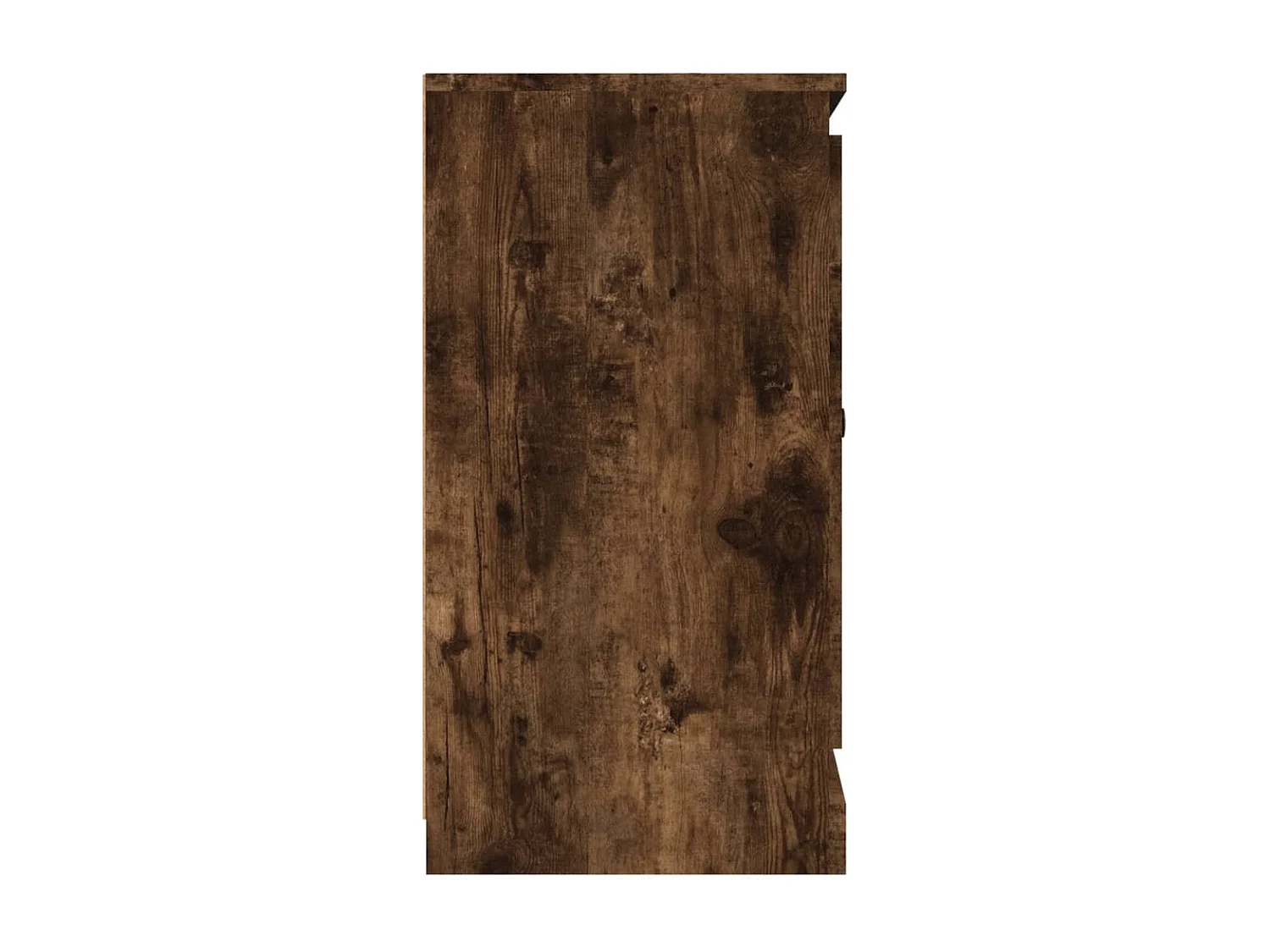 Dressoir 70x35,5x67,5 cm bewerkt hout gerookt eikenkleurig