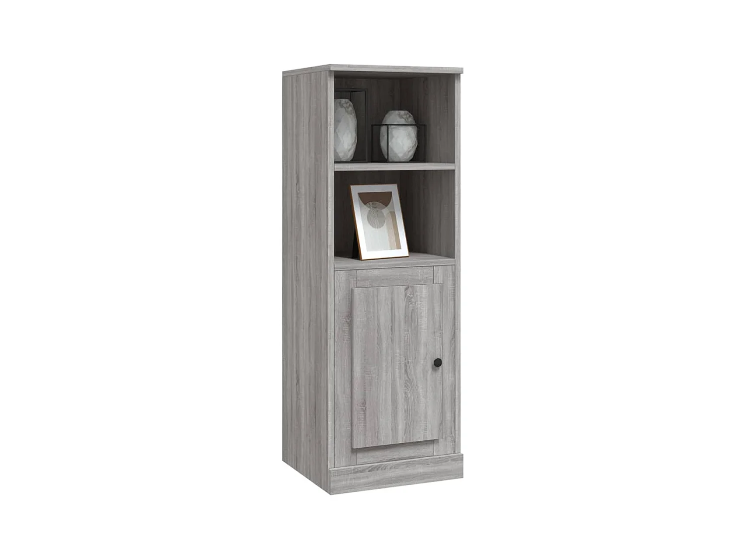 Buffet haut sonoma gris 36x35,5x103,5 cm bois d'ingénierie