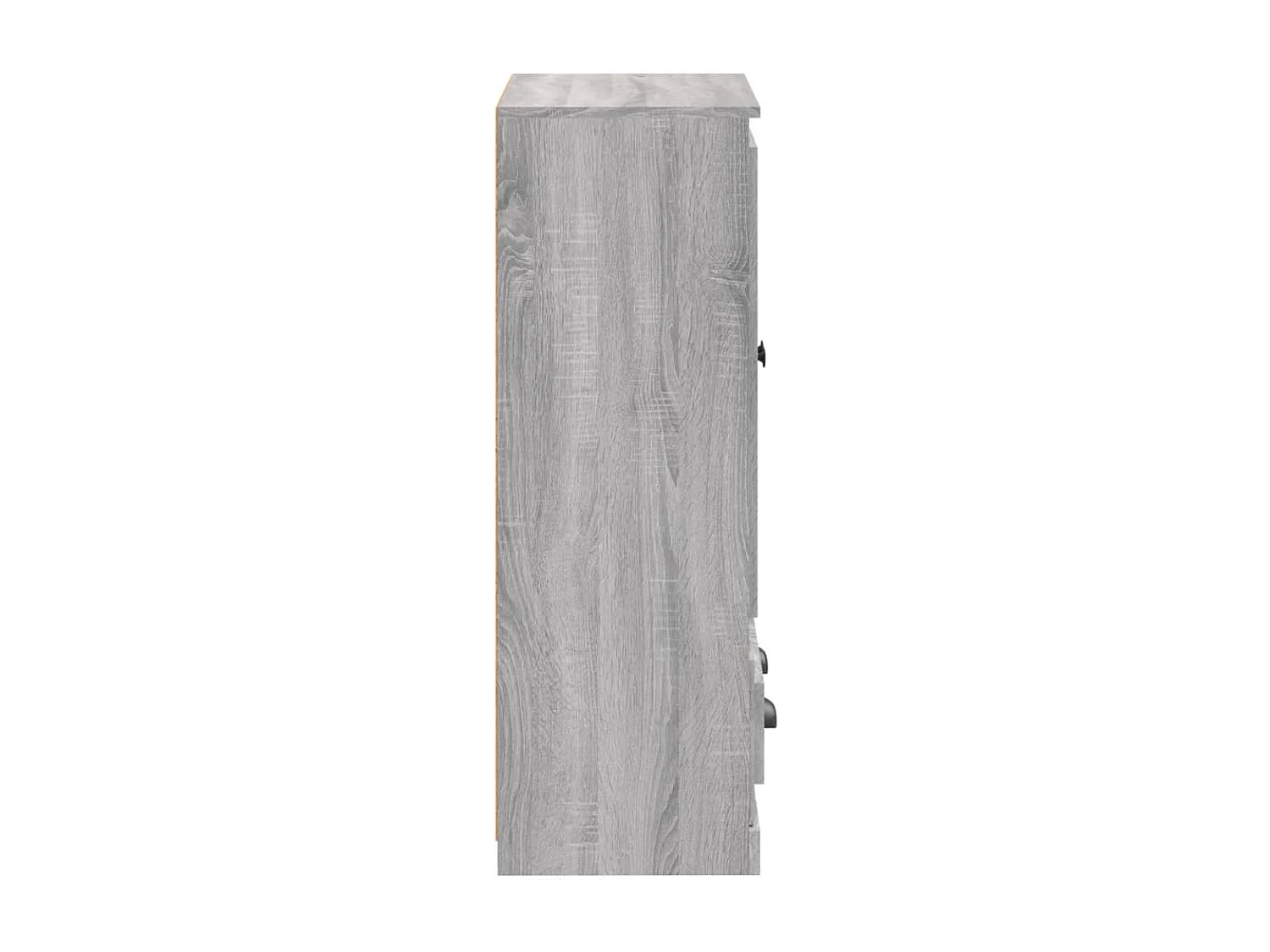 Buffet haut sonoma gris 60x35,5x103,5 cm bois d'ingénierie