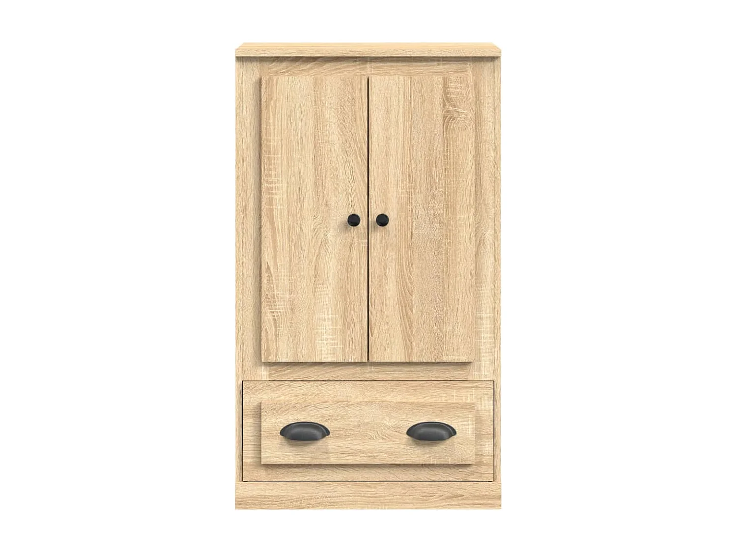 Hoge kast 60x35,5x103,5 cm bewerkt hout sonoma eikenkleurig