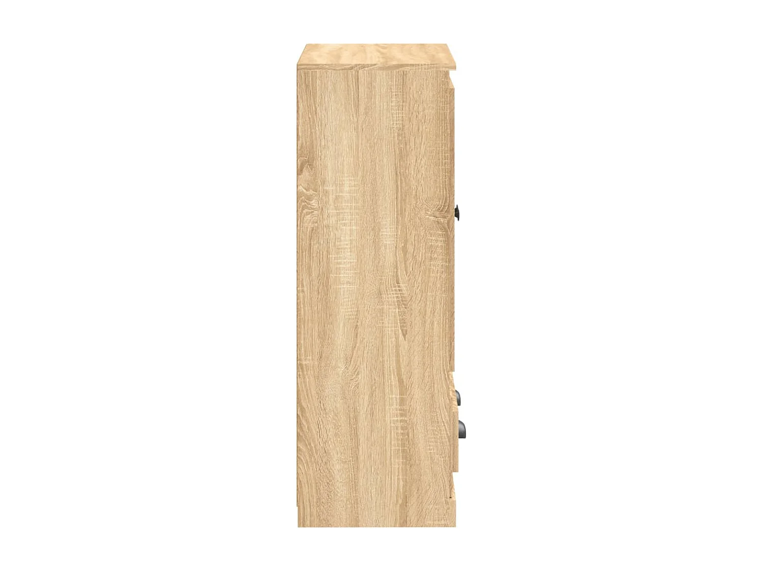 Hoge kast 60x35,5x103,5 cm bewerkt hout sonoma eikenkleurig