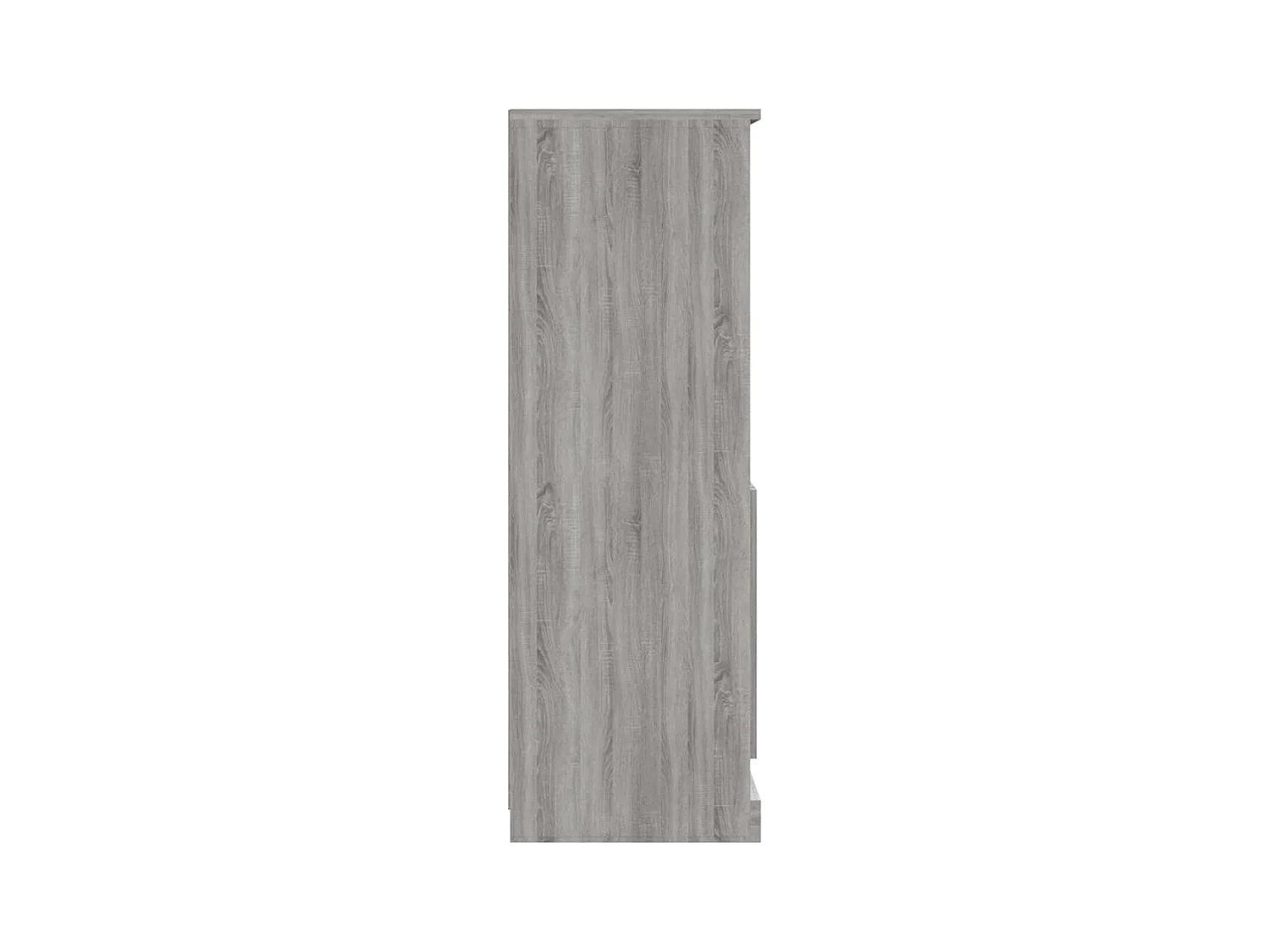 Buffet haut sonoma gris 60x35,5x103,5 cm bois d'ingénierie