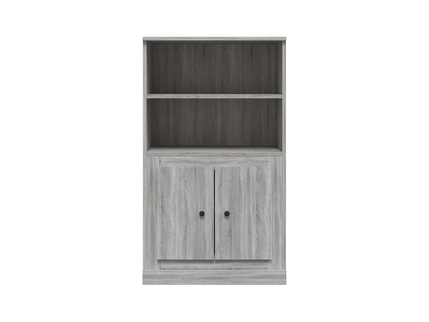 Buffet haut sonoma gris 60x35,5x103,5 cm bois d'ingénierie
