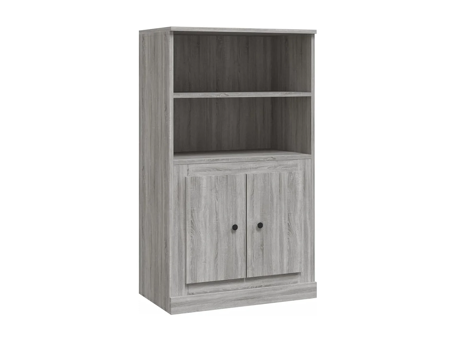 Buffet haut sonoma gris 60x35,5x103,5 cm bois d'ingénierie