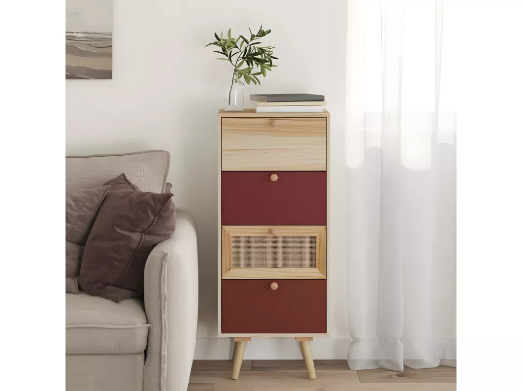 Kauf Unique Highboard mit Schubladen 40x30x95 cm Holzwerkstoff